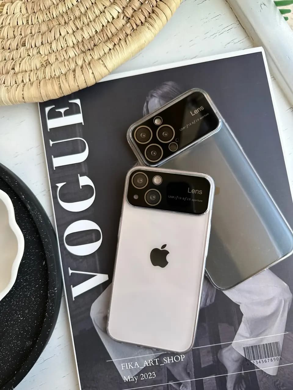 قاب Lens Case شفاف (کدC1284) — تصویر ۲