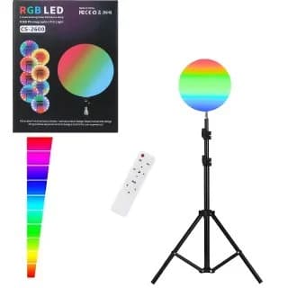 فیل لایت مدل Fill Light GS-2600 RGB به همراه سه پایه — تصویر ۷