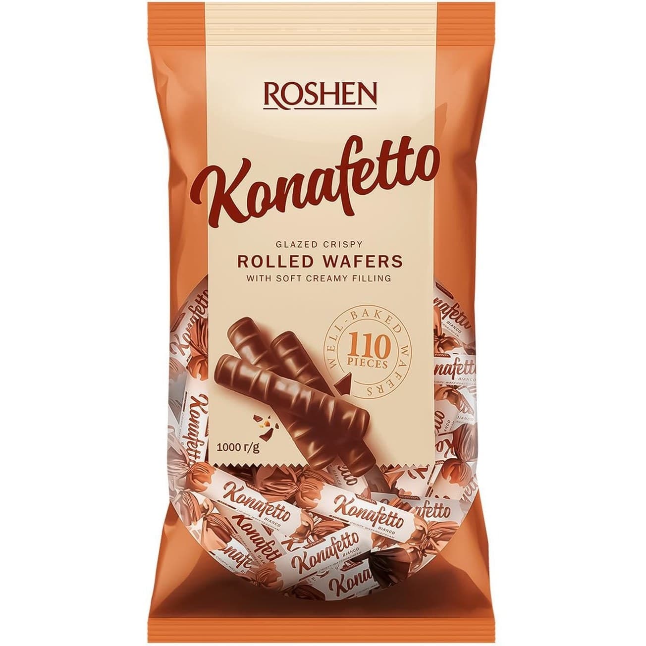 شکلات پذیرایی روشن konafetto کرمدار یک کیلویی