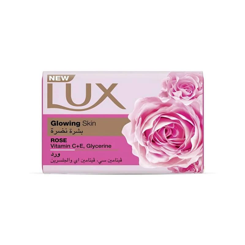 صابون لوکس LUX رایحه گل رز بسته 6 عددی