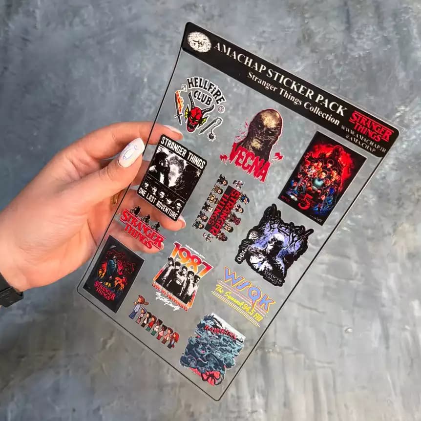پک استیکر UVDtf هل فایر کلاب Hellfire Club کد VECNA