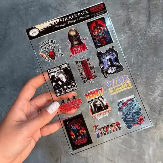 پک استیکر UVDtf هل فایر کلاب Hellfire Club کد VECNA — تصویر ۲
