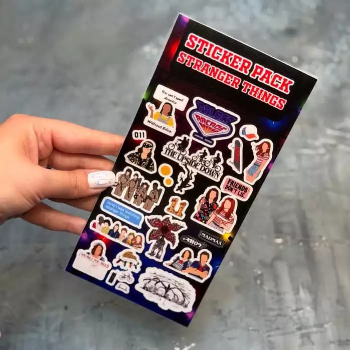 پک استیکر طرح سریال استرانجرزتینگز Stranger Things — تصویر ۲