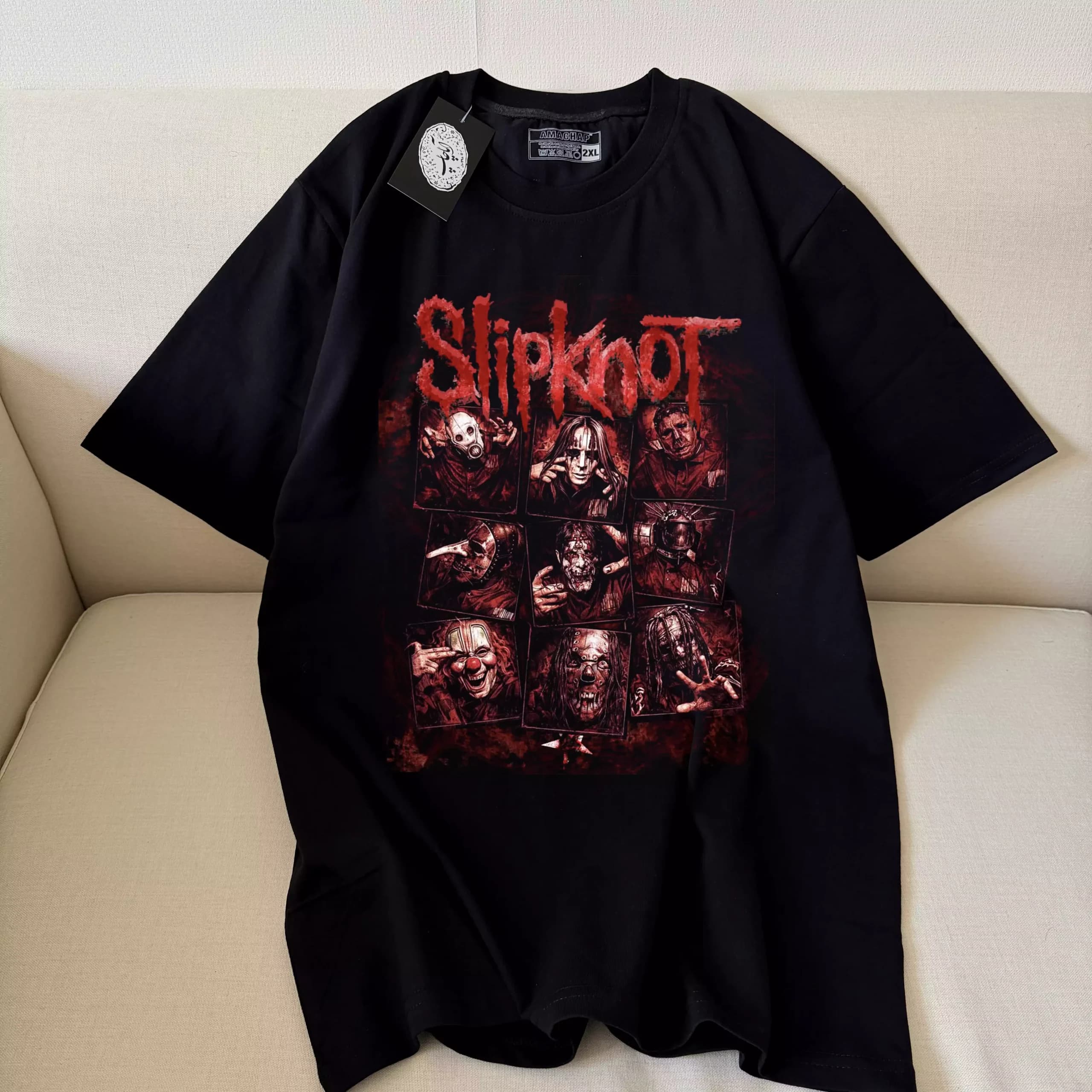 تیشرت نخ پنبه اسلیپ‌نات COLLAGE SLIPKNOT