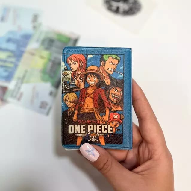 جاکارتی چرمی طرح کاور انیمه وان پیس ONE PIECE