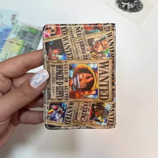 جاکارتی چرمی طرح انیمه وان پیس ONE PIECE WANTED — تصویر ۳