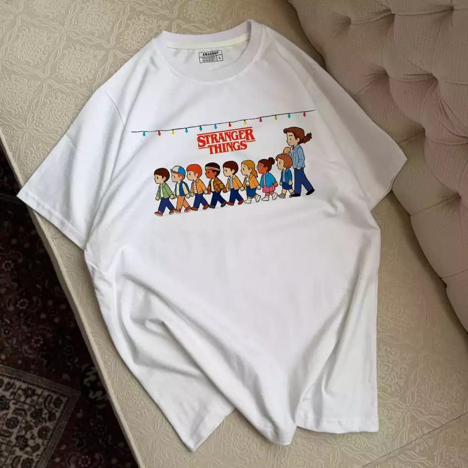تیشرت نخ پنبه طرح 11 Stranger Things Kids — تصویر ۳