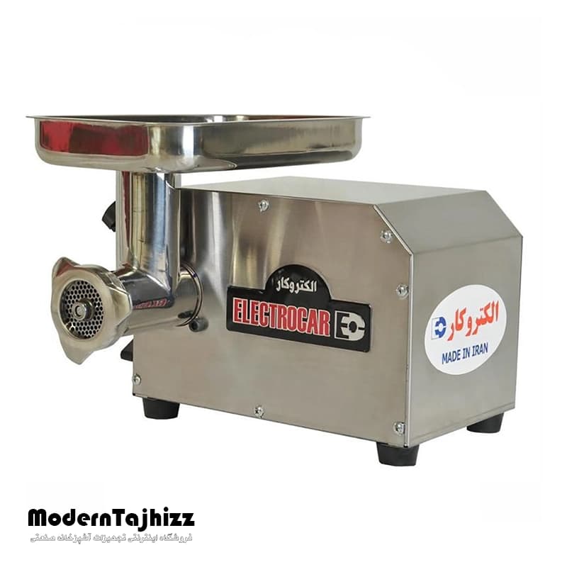 چرخ گوشت الکتروکار سایز 8 مدل EC-54 استیل — تصویر ۲