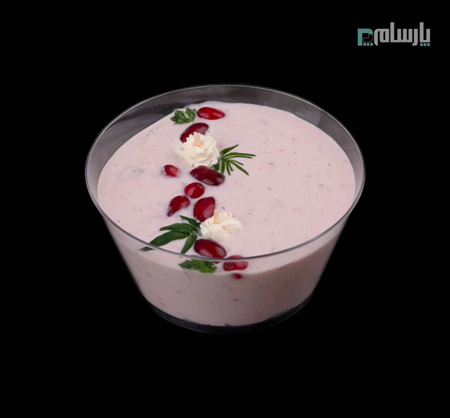 ظرف طلقی دسری نیلا شفاف 180 سی سی درب دار برنا — تصویر ۲