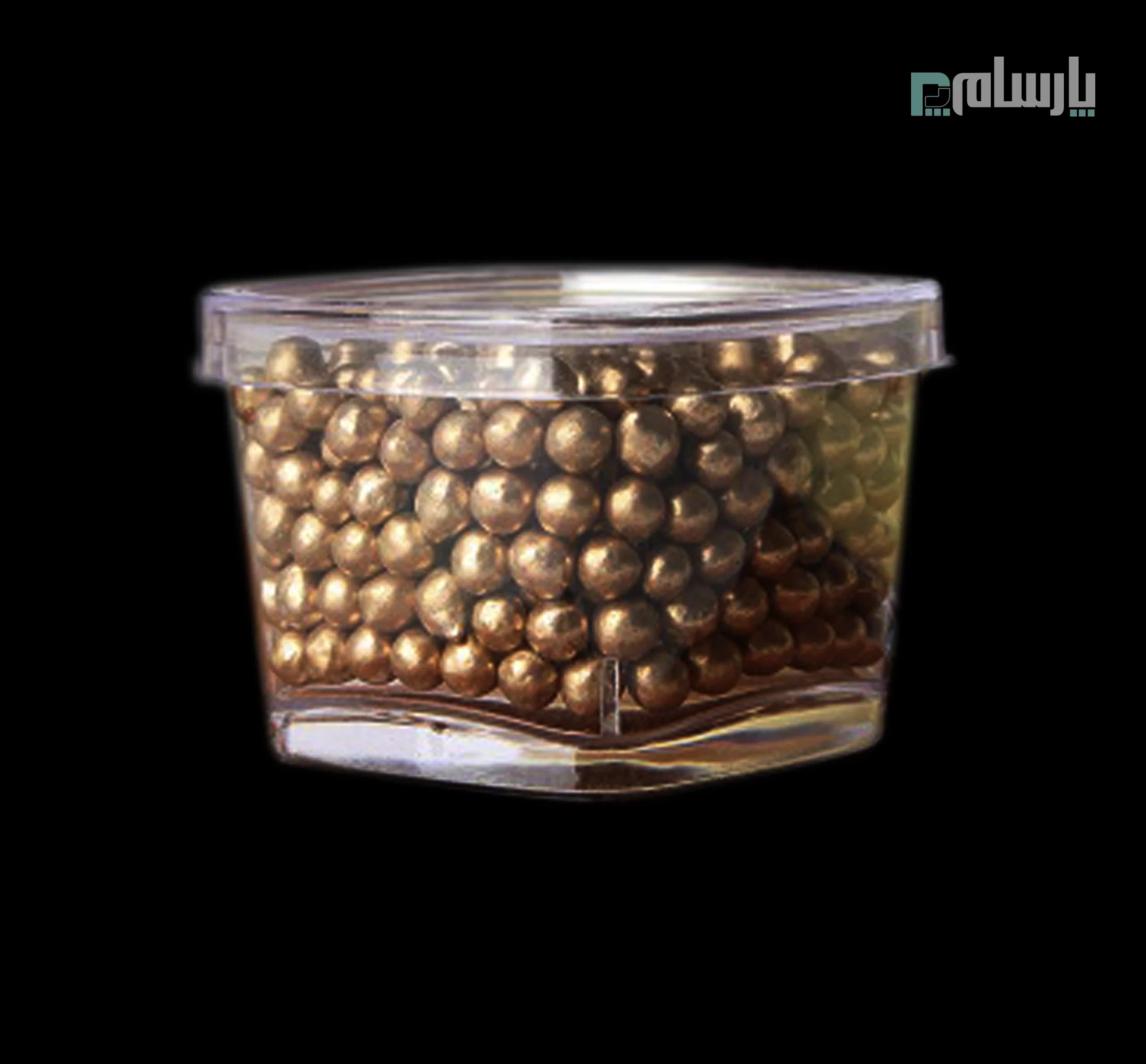 ظرف دسری رز کریستالی 1000 سی سی درب دار شفاف برنا — تصویر ۳