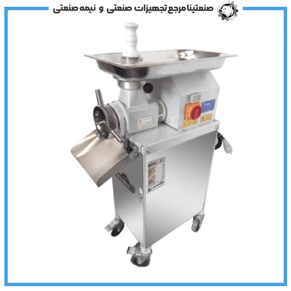 چرخ گوشت 3 اسب الکتروکار مدل EC-16 استیل