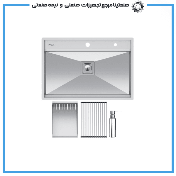 سینک ظرفشویی میکس پلاس مدل D74