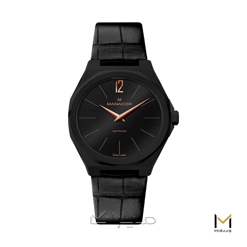 ساعت مچی مردانه منیجر مدل MAN-RF-09-NL