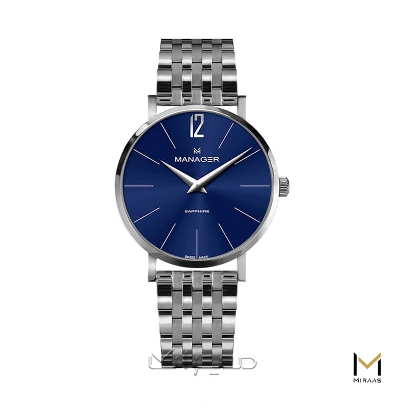 ساعت مردانه منیجر MAN-PS-08-SM
