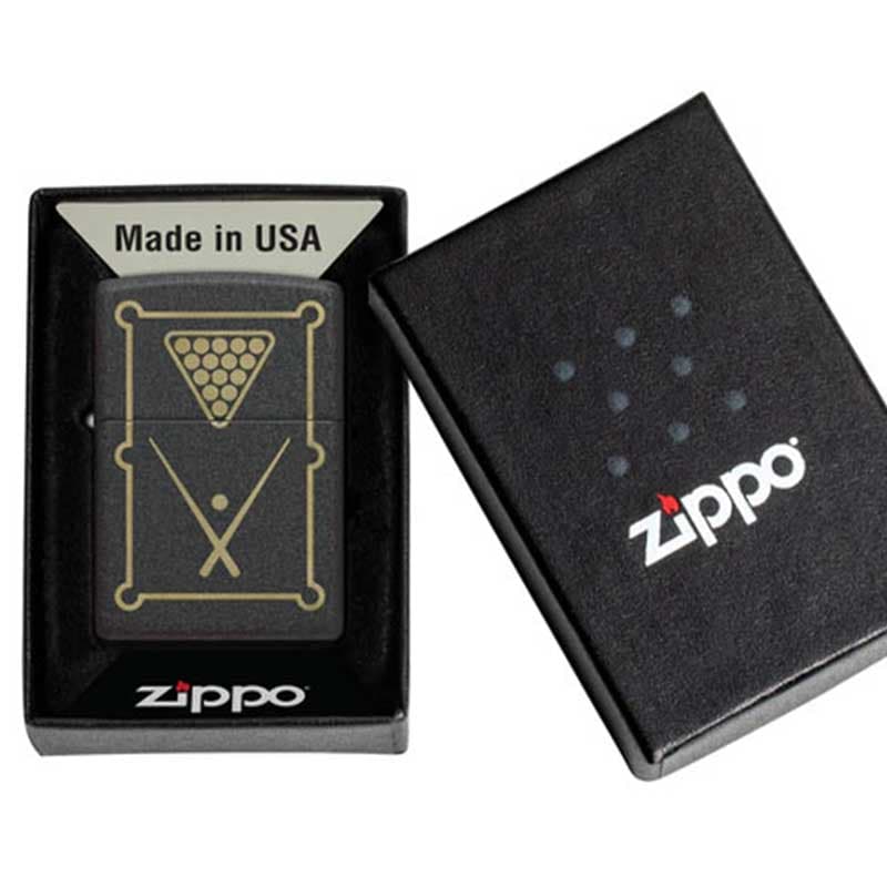 فندک زیپو اصل بیلیارد مدل 46872 بیلیارد zippo — تصویر ۲