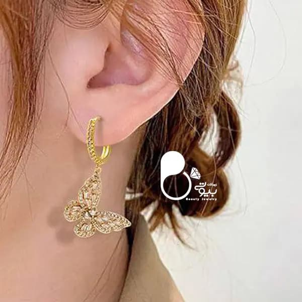 گوشواره پروانه باگت
