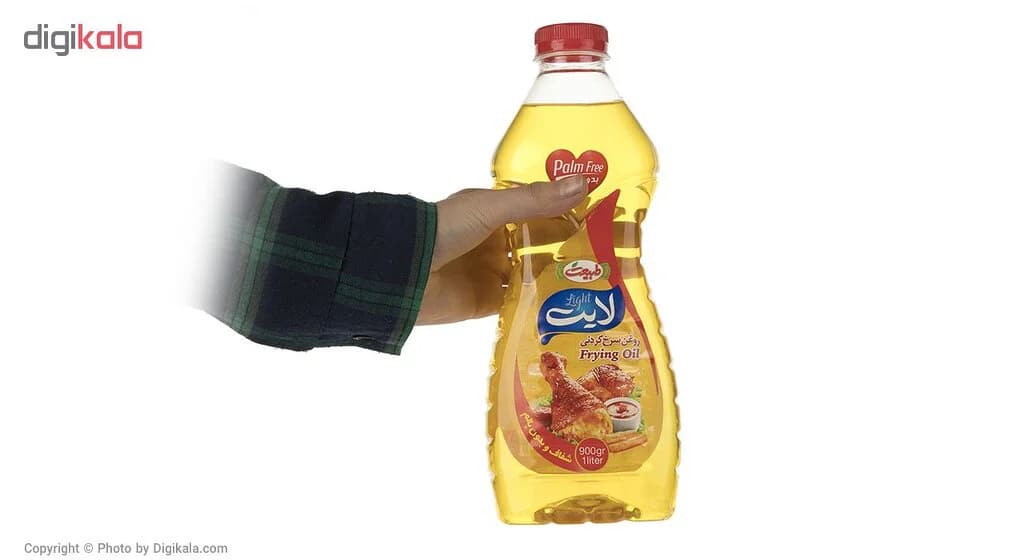 روغن سرخ کردنی لایت طبیعت - 900 گرم - احمد مارکت — تصویر ۲