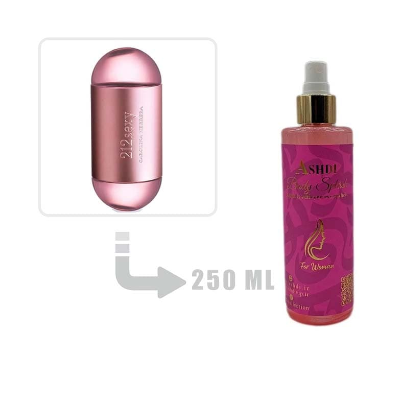 بادی اسپلش ۲۱۲ سک سی زنانه 250 میل | Carolina Herrera 212 s–y woman 250ml