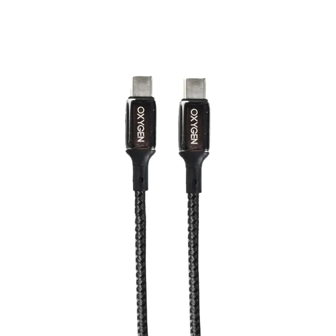 کابل دیتا و شارژ دو سر Type-C اکسیژن مدل LX-17