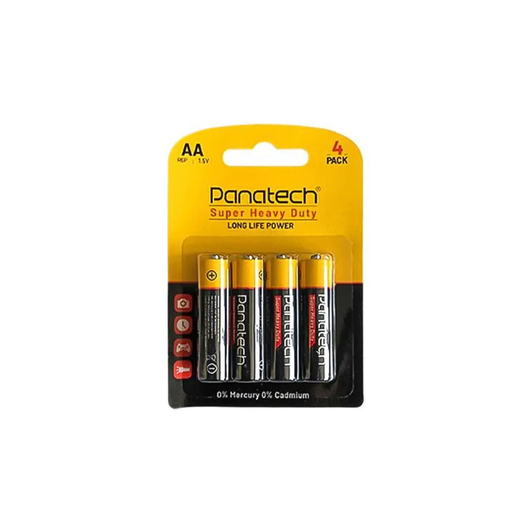باتری قلمی شیرینک پاناتک مدل R6P -بسته 4 عددی