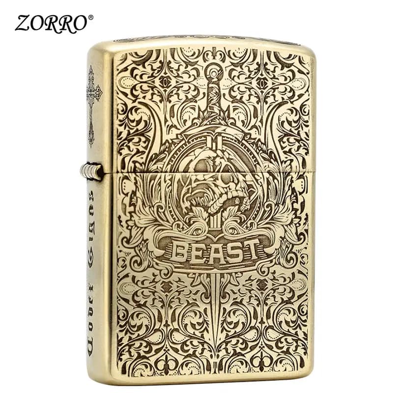 فندک بنزینی ZORRO طرح Beast — تصویر ۵
