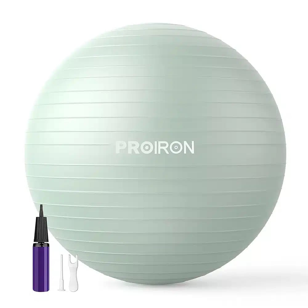 توپ ژیمناستیک و تمرینات تعادلی PROIRON Pezziball _ مقاوم، ایمن و چند منظوره