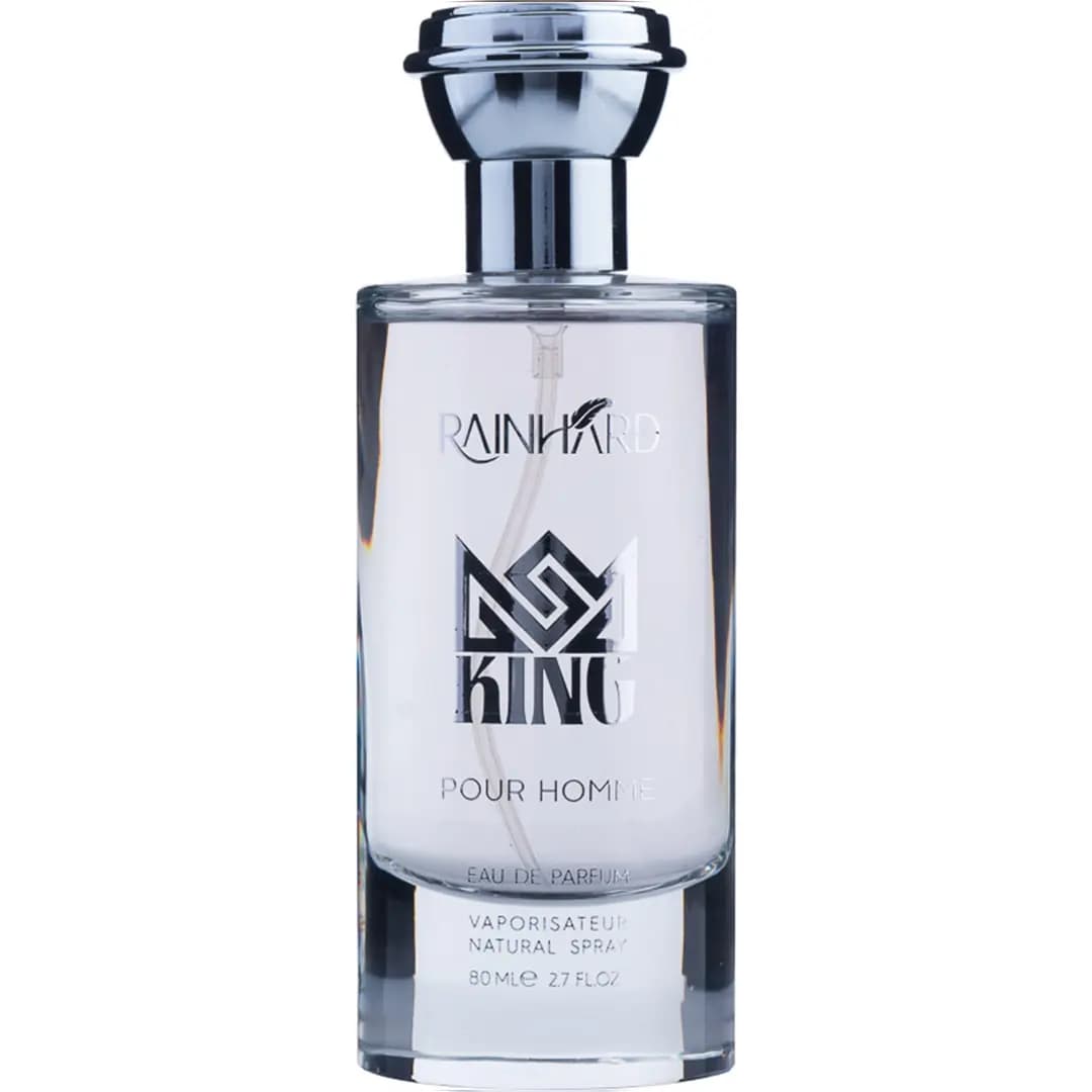 ادکلن مردانه رین هارد مدل کینگ RainHard KING حجم 80 میلی لیتر
