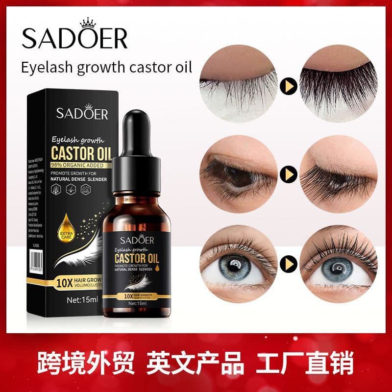 سرم تقویت کننده و بلند کننده مژه Castor oil — تصویر ۵