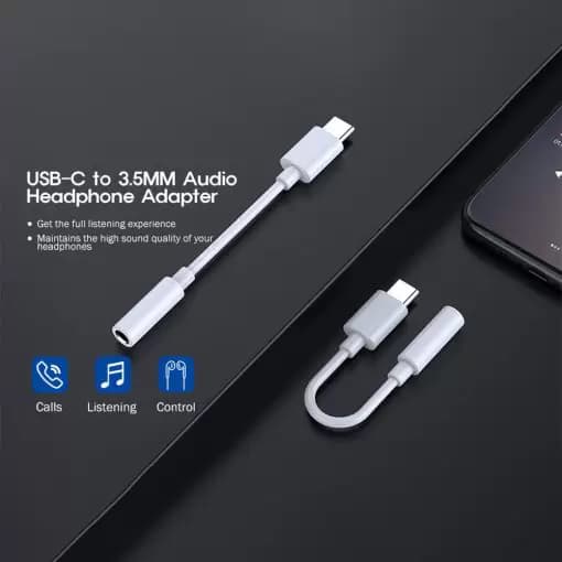 مبدل USB-C به جک 3.5 میلی متری سامسونگ اورجینال — تصویر ۶