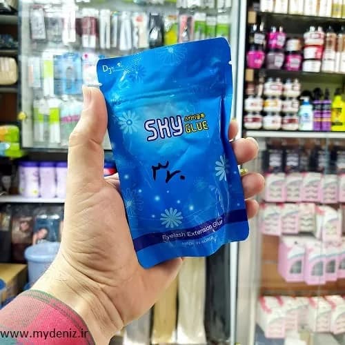 چسب اکستنشن مژه اسکای در قرمز 5 گرم — تصویر ۲