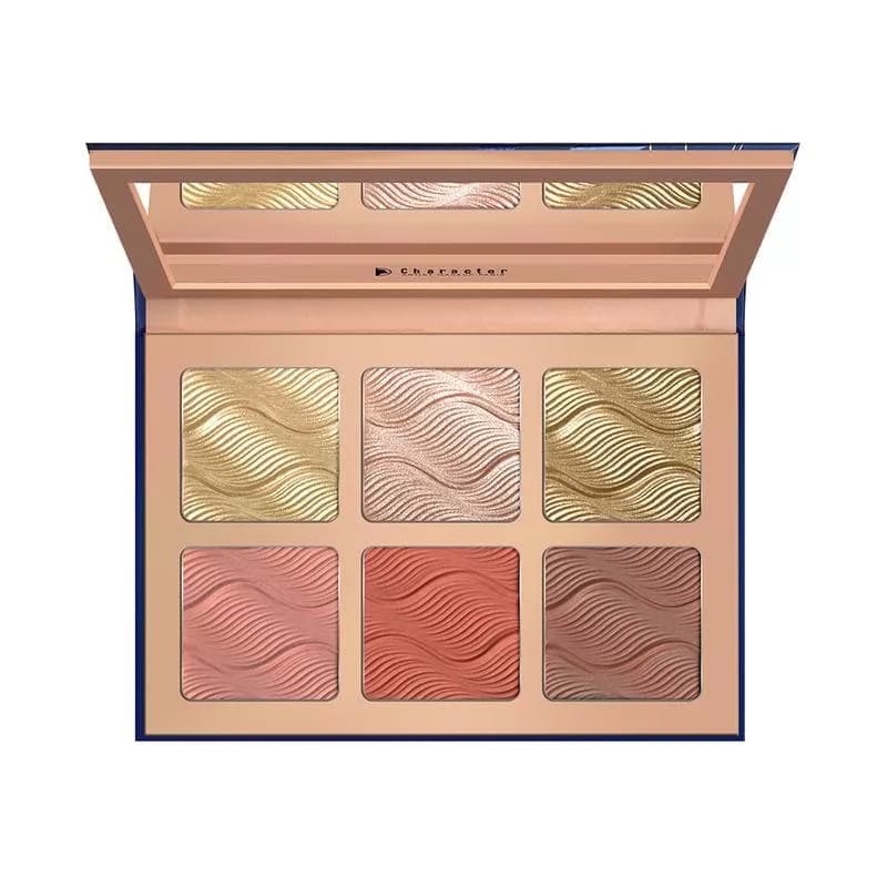 پالت هایلایتر و رژگونه کاراکتر Character Glow & Blush Palette (اورجینال)