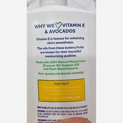 لوسیون بدن آبرسان عصاره آووکادو سینت ایوز 621ml، — تصویر ۴