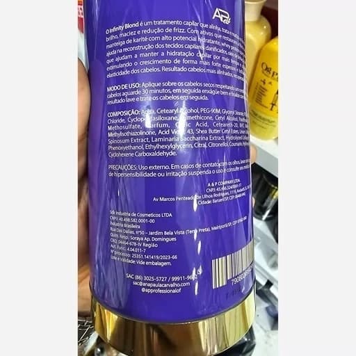 کراتین آناپائولو بنفش (Infinity Blonde)؛ راهنمای جامع احیا و صافی تخصصی مو — تصویر ۴