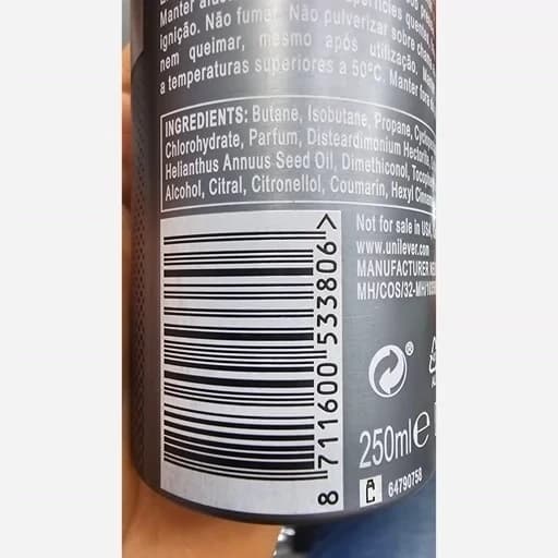 اسپری دئودورانت داو Dove مردانه ضد تعریق و ماندگاری 48 ساعته حجم 250 میل — تصویر ۴