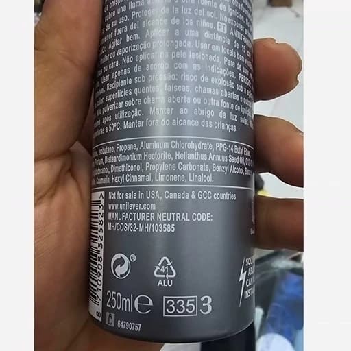 اسپری مردانه داو Cool Fresh حجم 250 میل ماندگاری 48 ساعته و ضد تعریق و خنک کننده — تصویر ۵