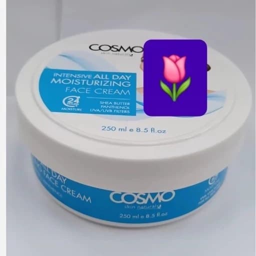 کرم مرطوب کننده و آبرسان 24 ساعته کاسمو اورجینال مرطوب کننده قوی حاوی شیا بوتر ترمیم خشکی و اگزما پوستی — تصویر ۳