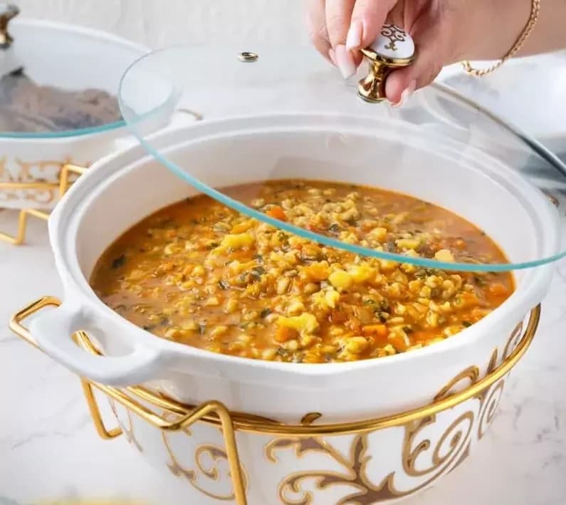 سوفله سوپ خوری گرد کوچک رومنو 24-8206 کاپریس