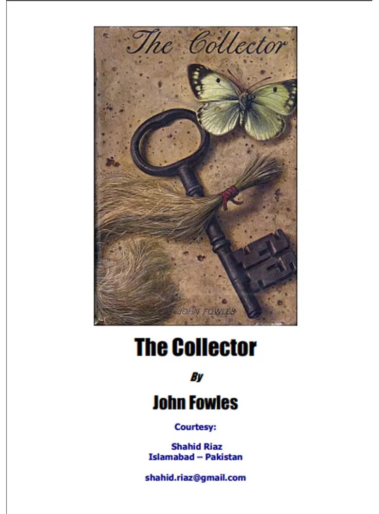 کتاب The Collector (کلکسیونر) نسخه انگلیسی PDF