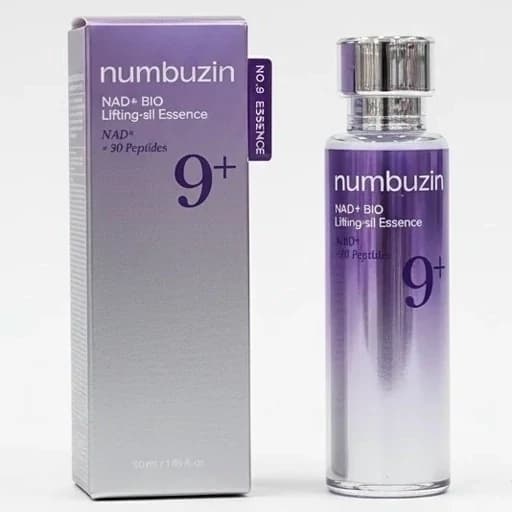 سرم پوستی لیفتینگ نامبوزین شماره 9 پلاس اورجینال اصل کره مدل NAD+Bio با 50 پپتید حجم 50 میل ( بایو لیفتینگ)