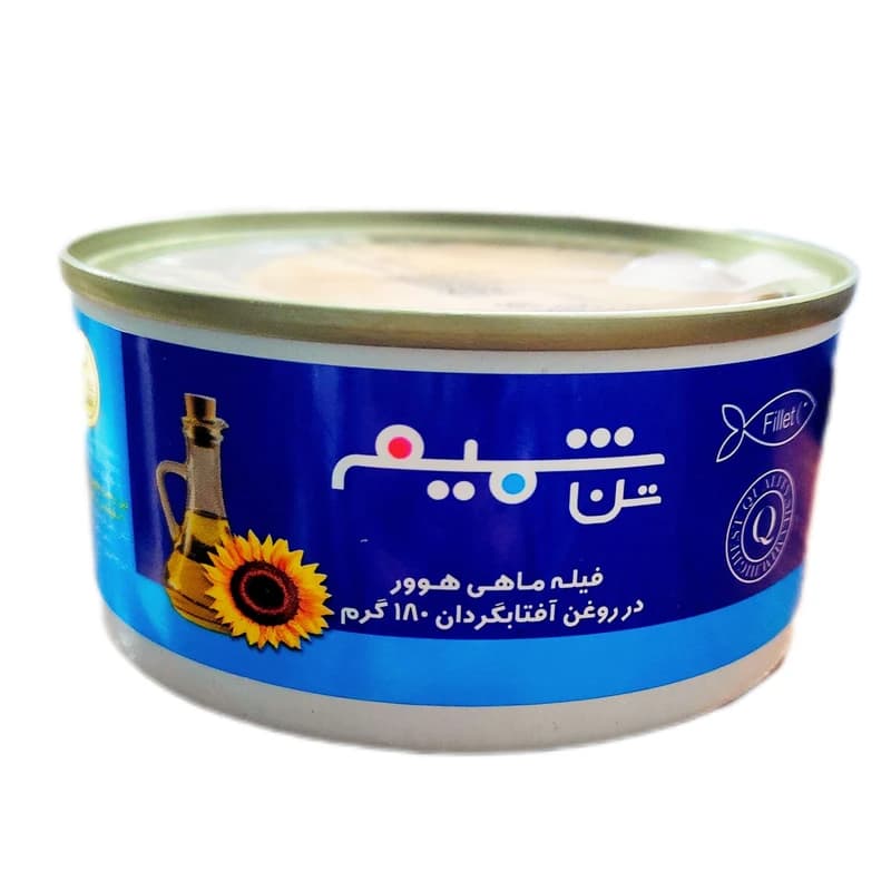 تن ماهی در روغن آفتابگردان شمیم – 180 گرم