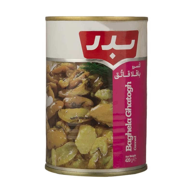 کنسرو باقلا قاتق بدر – 420 گرم