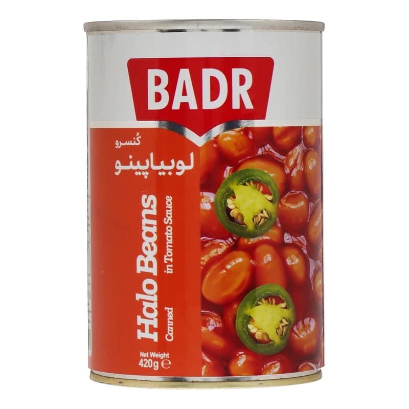 کنسرو لوبیاپینو بدر – 420 گرم