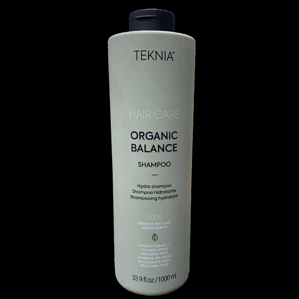 شامپو آبرسان عمیق مو تکنیا Teknia مدل Organic Balance حجم 1000 میل | شامپو ارگانیک تقویت کننده و مرطوب کننده مو