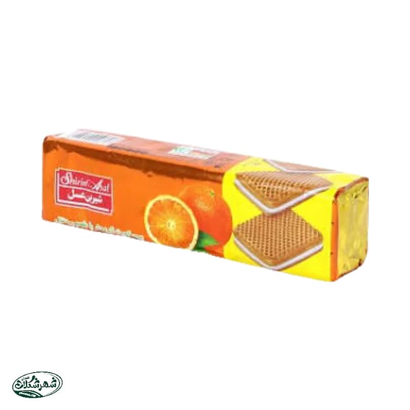 بیسکویت کرمدار پرتقال شیرین عسل