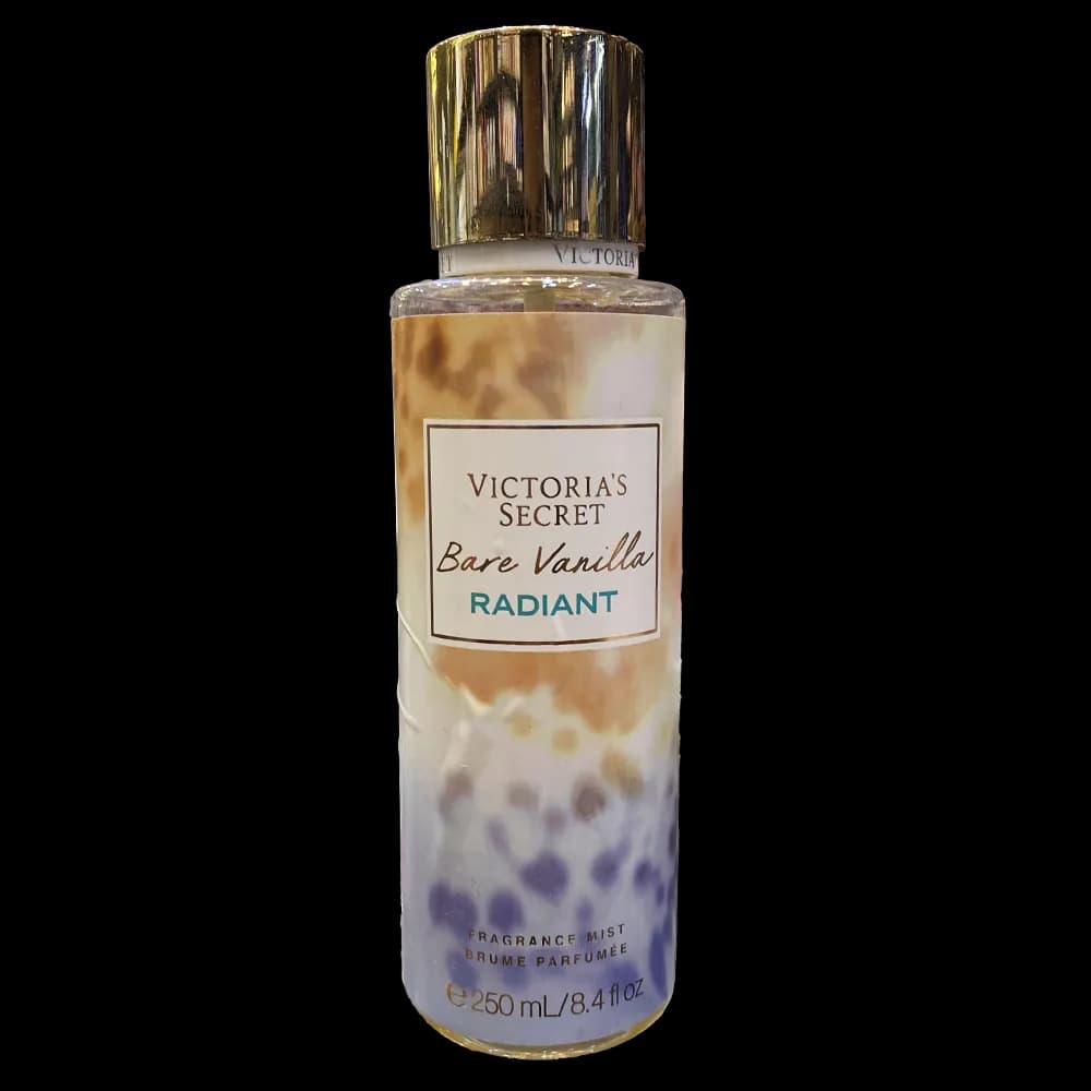 بادی اسپلش ویکتوریا سکرت Victoria’s Secret مدل Bare Vanilla Radiant حجم 250 میل | بادی میست وانیلی گرم و درخشان