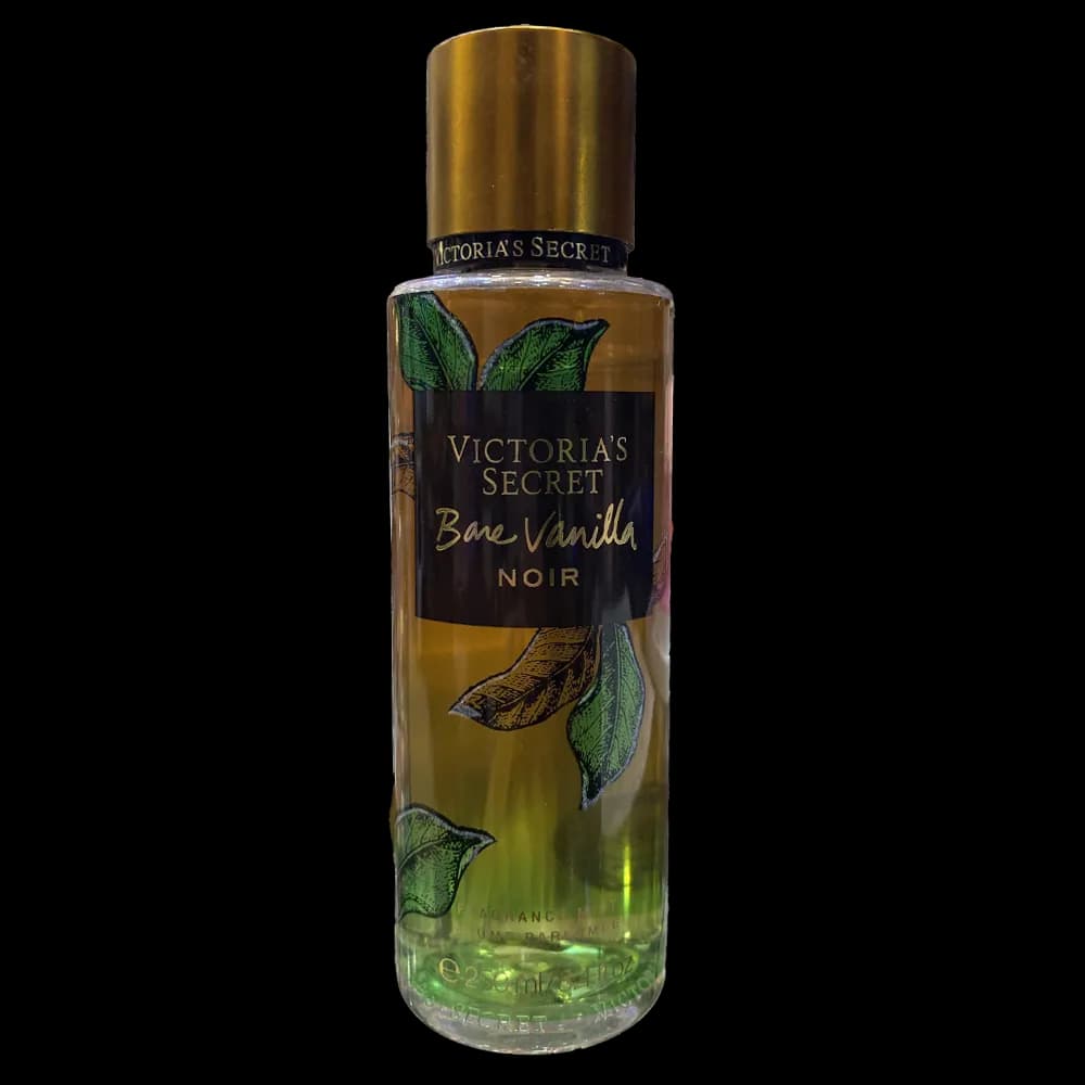 بادی اسپلش ویکتوریا سکرت Victoria’s Secret مدل Bare Vanilla Noir حجم 250 میل | بادی میست گرم و وانیلی با رایحه عمیق و جذاب