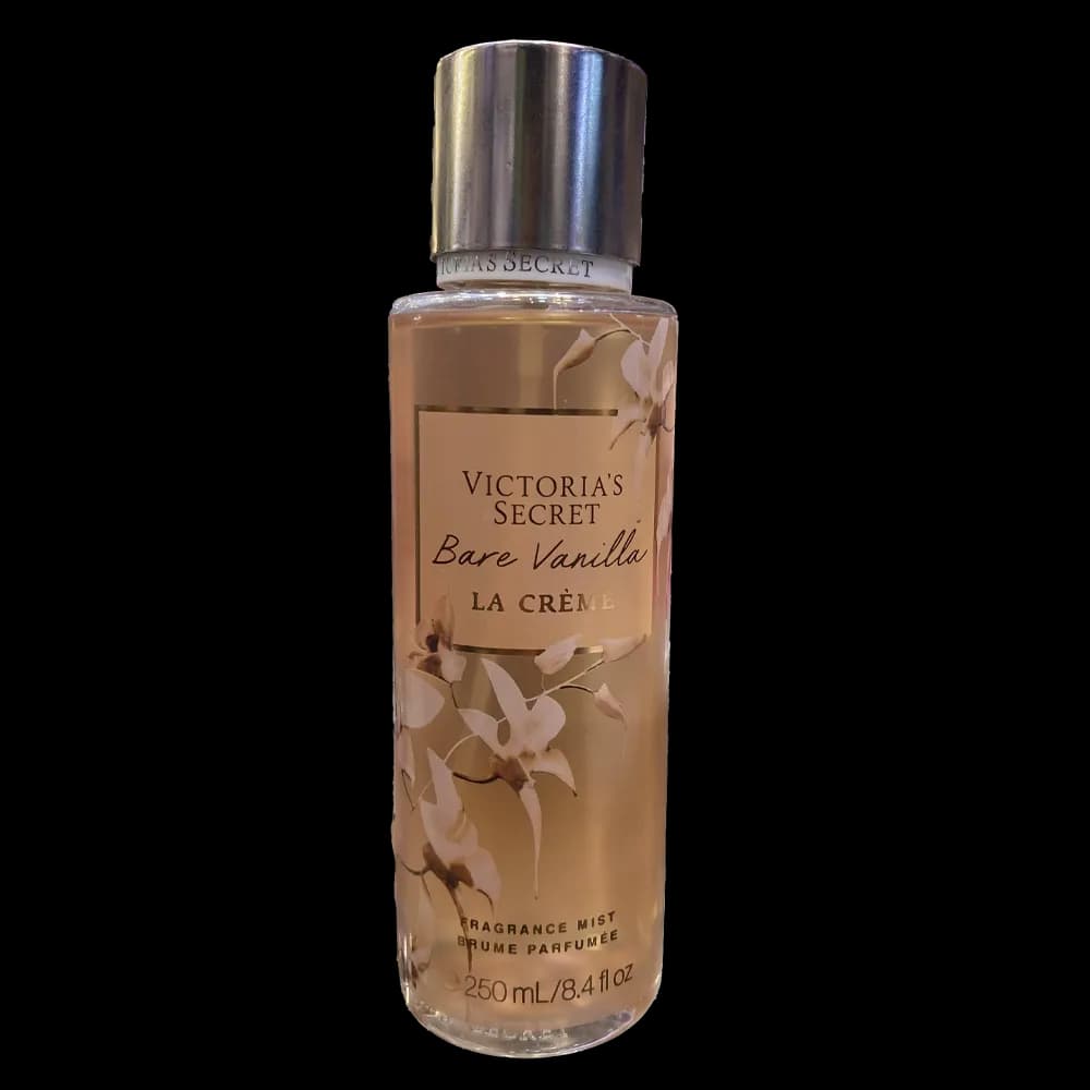 بادی میست ویکتوریا سکرت Victoria’s Secret مدل Bare Vanilla La Crème حجم 250 میل | بادی اسپلش آبرسان با رایحه وانیل خامه‌ای