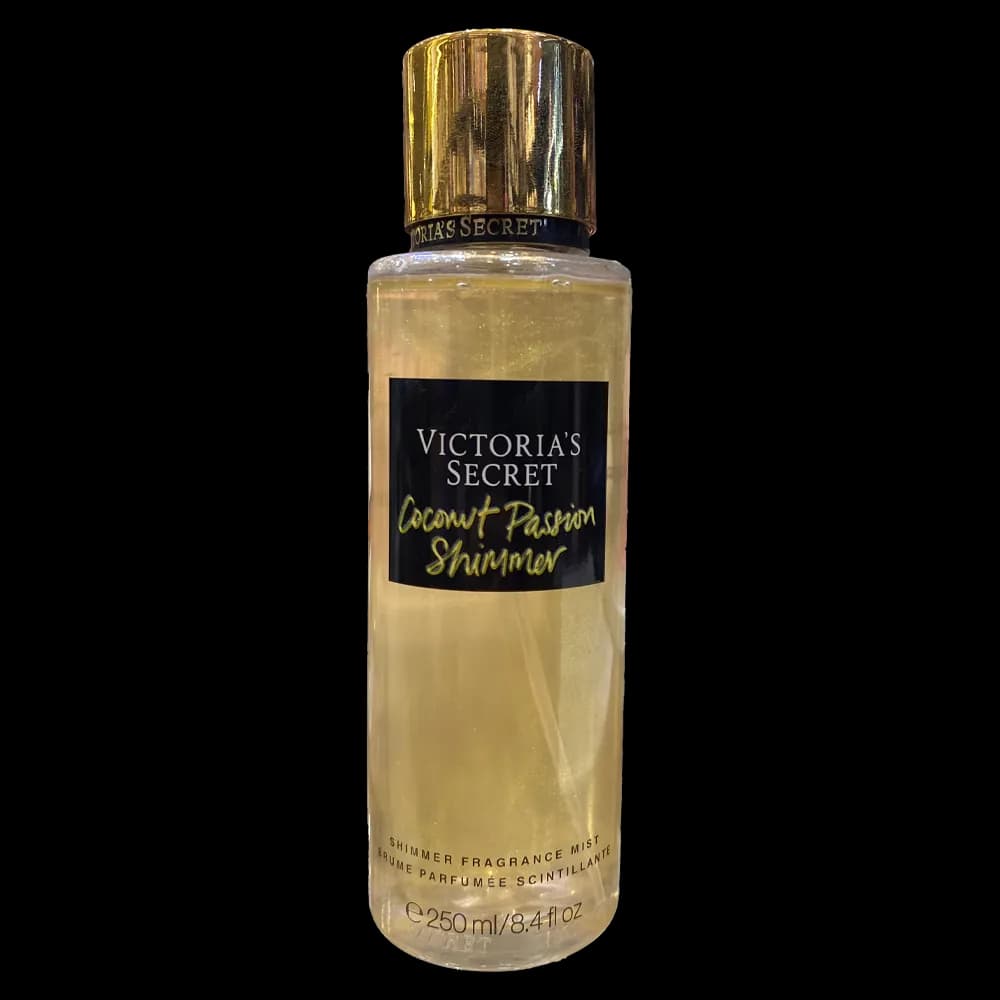 بادی اسپلش شاین دار ویکتوریا سکرت Victoria’s Secret مدل Coconut Passion Shimmer حجم 250 میل | بادی میست براق کننده و خوشبو کننده