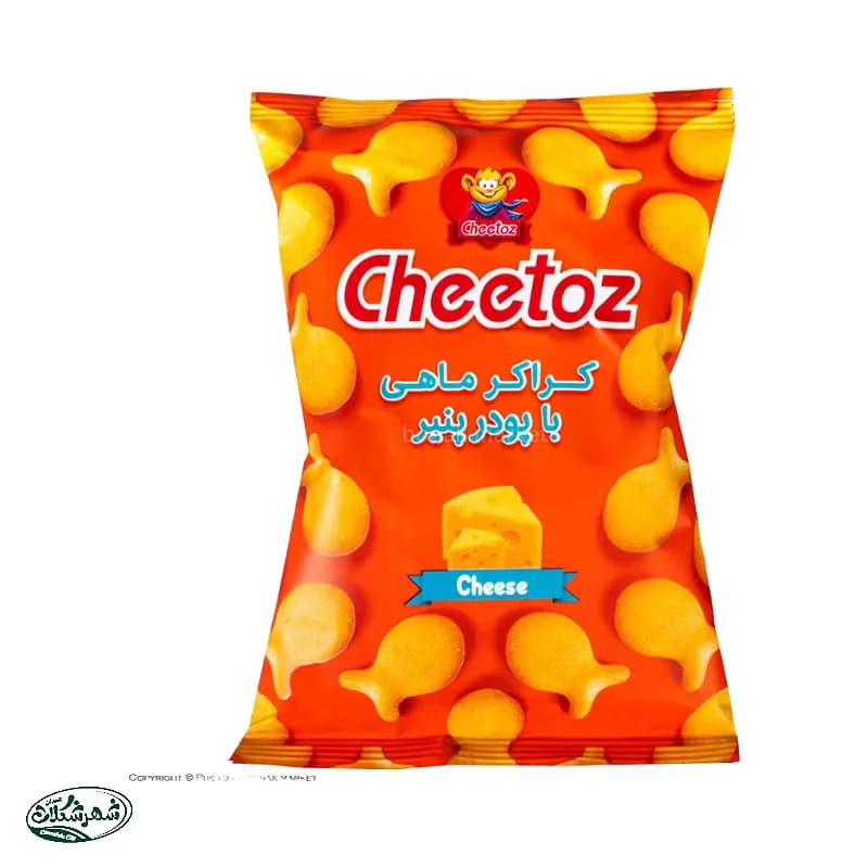 کراکر ماهی پنیری متوسط