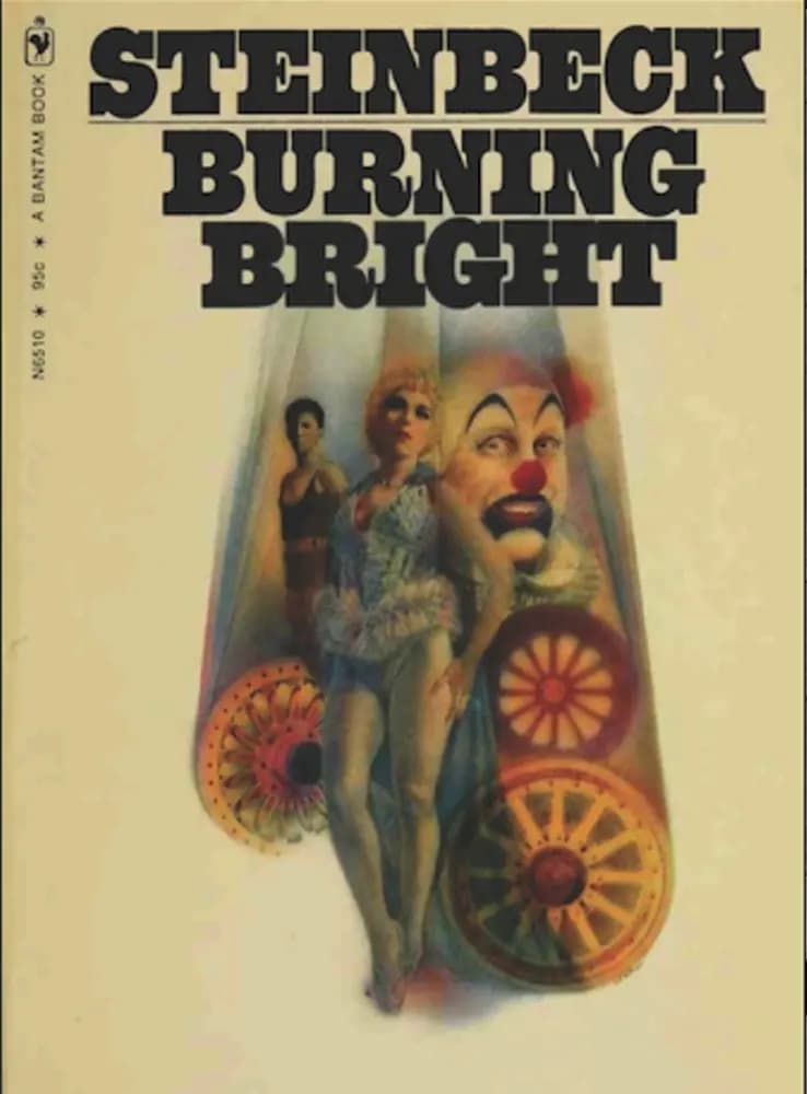 کتاب Burning Bright (درخشش سوزان) نسخه انگلیسی PDF | جان استاین‌بک